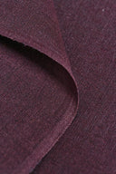 1 Yard Grape Purple Linen Silk Blend Fabric, Lightweight Woven Fabric for Apparel 54 Inches Wide