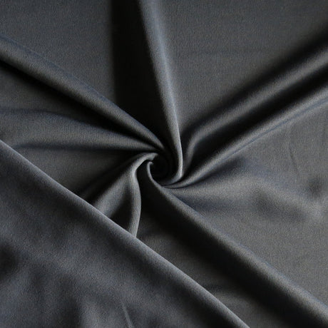 Polartec Micro Velour Fleece Knit Fabric - Graphite