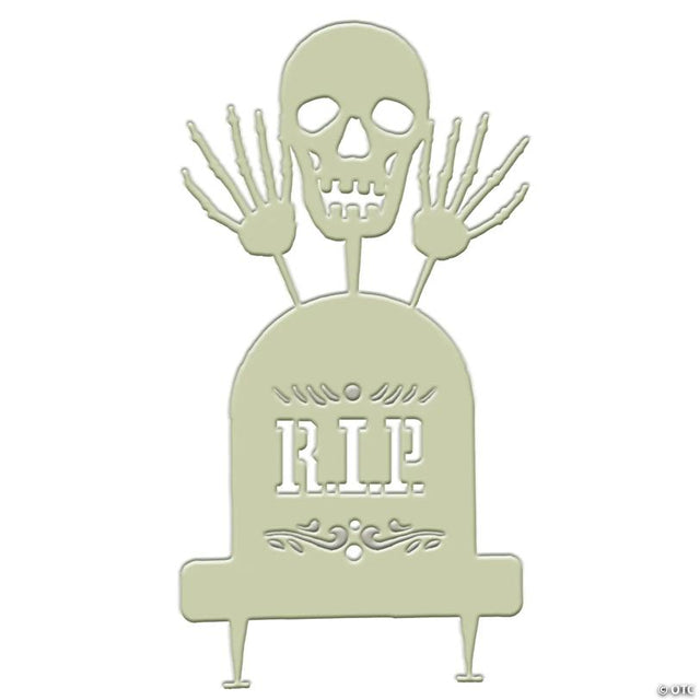 Grave Yard Set With Skull