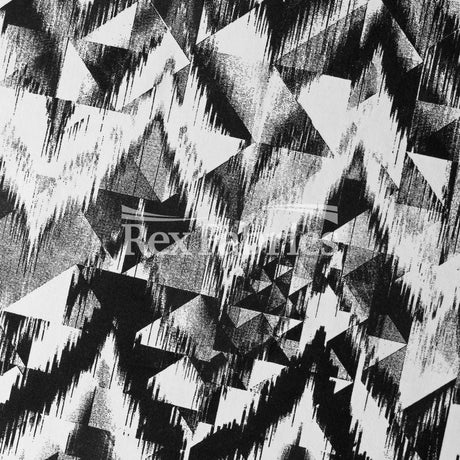 Shakedown Nylon Spandex Fabric - Gray/Black, Pink/Navy, Blue/Green Geometric Print, 58" Width (1 Yard)