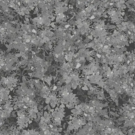 Cotton Wideback Fabric Gray Dark Mirage 108"