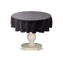 Tablecloth Dull Bridal Satin Fabric - Solid Color, 58" Round (1 Piece)