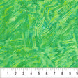 Cotton Fabric Green Brushstroke Celebration 44/45"
