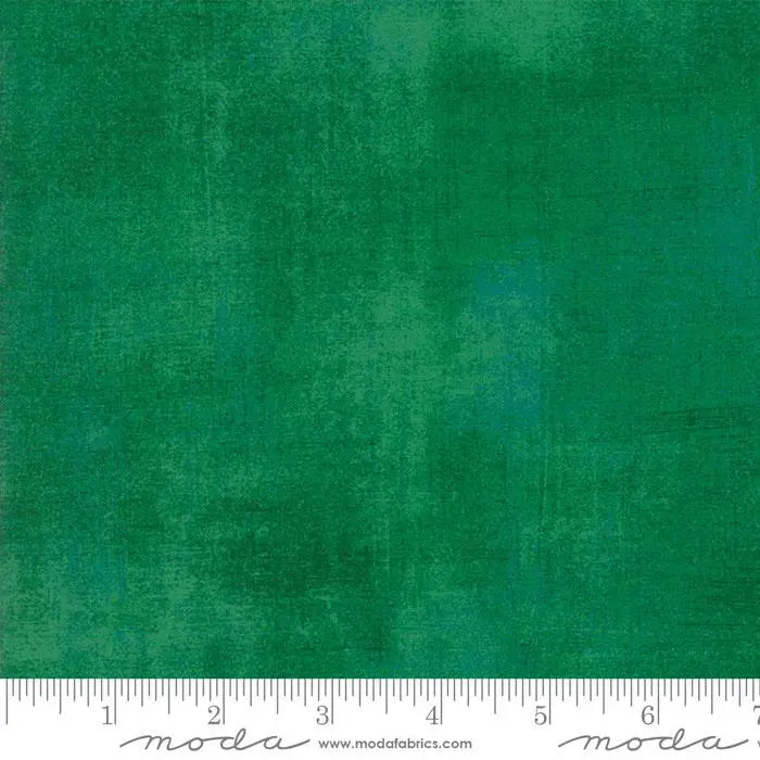 Cotton Print Green Grunge Basics Amazon Fabric 44/45"