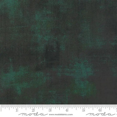 Cotton Fabric Green Grunge Basics Christmas Green 44/45"
