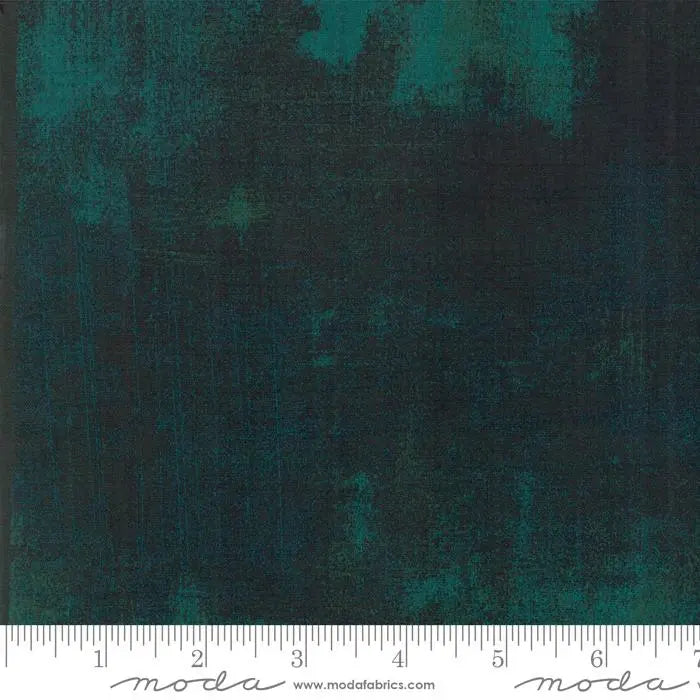 Cotton Fabric Green Grunge Basics Everglade 44/45