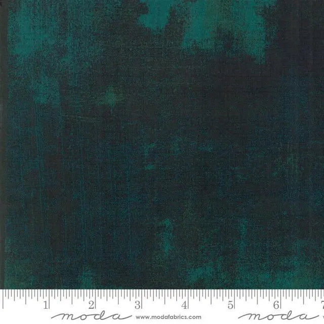 Cotton Fabric Green Grunge Basics Everglade 44/45