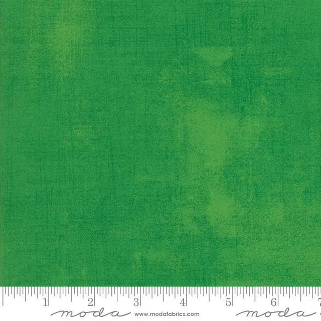 Cotton Fabric Green Grunge Basics Fern 44/45