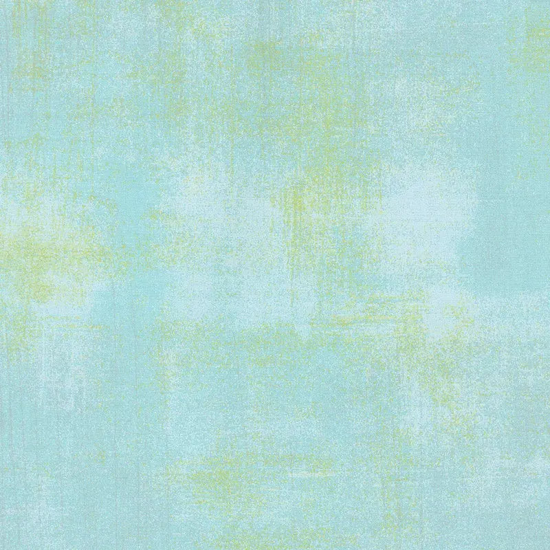 Cotton Wideback Fabric Green Pool Grunge 108"