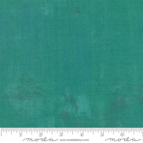 Cotton Print Grunge Basics Jade Green Turquoise 44/45" Fabric Per Yard