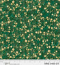 Cotton Wideback Fabric Green Vine Scroll 108"