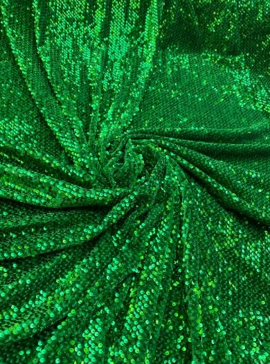 Sequin on Velvet Stretch Fabric