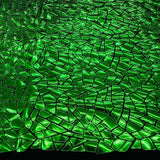 Stretch Velvet Metallic Foil Fabric