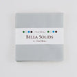 MODA Bella Solids Zen Grey Charm Pack Precuts