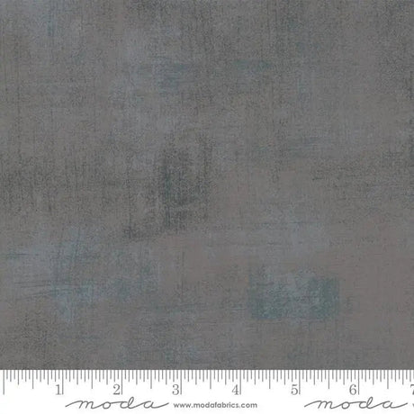 Cotton Fabric Grey Grunge Basics Medium Grey 44/45" Per Yard