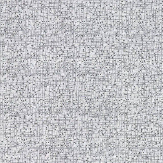 Cotton Wideback Fabric Grey Heather Thatched 108"