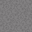 Cotton Wideback Fabric Grey Scroll 108"
