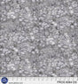 Cotton Frost Grey Silver Print Fabric 44/45"