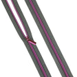 Nylon Coil Zipper Grey Pink #5 3 Yards