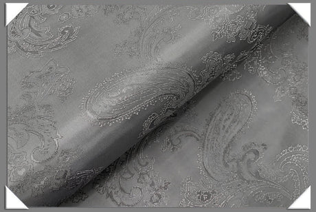 Paisley Lining 100 Percent Rayon/Poly Fabric - Iridescent Paisley, 57" Width