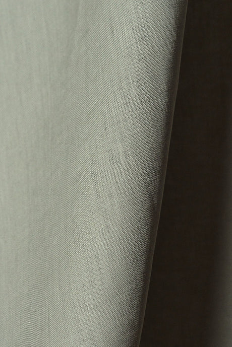 1 Yard Flat Greystone Pure Linen Fabric Midweight 5.5 oz 54 Inches Wide