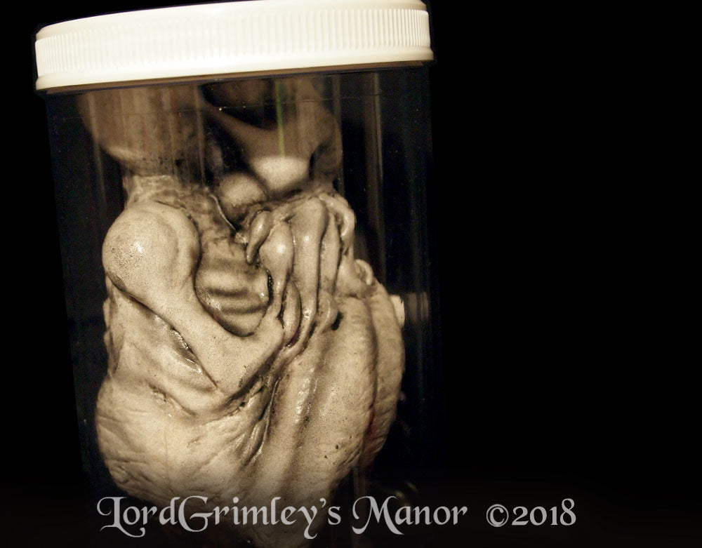 Combo - White Cthulhu and Original Cthulhu - Embryo Jar