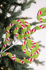 28” Felt Stripe Spiral Curly Spray