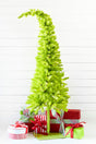 5' Lime Green Whimsical Tree with LED Lights
