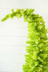5' Lime Green Whimsical LED Tree