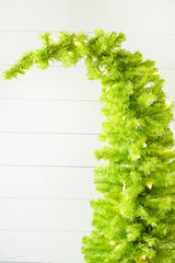 5' Lime Green Whimsical Tree with LED Lights