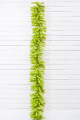 9 Ft Lime Green Garland 14 Inch Wide 270 Tips Full Christmas Holiday Decor