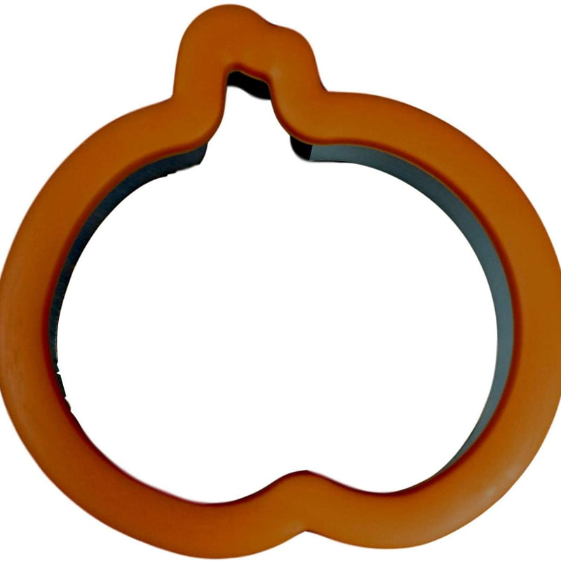 Wilton Comfort Grip Orange Pumpkin Plastic Cookie Cutter
