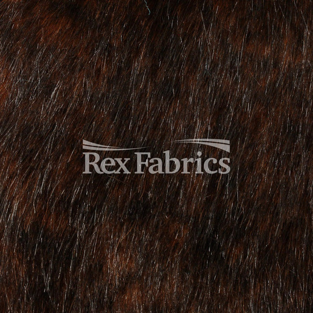 Grizzly Fur Polyester Fabric - Faux Fur, Heavyweight, 58/60" Width (1 Yard)