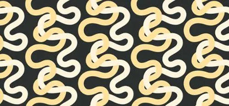 Cotton Wideback Fabric Groove Nightfall Tangled Multi Black 108"
