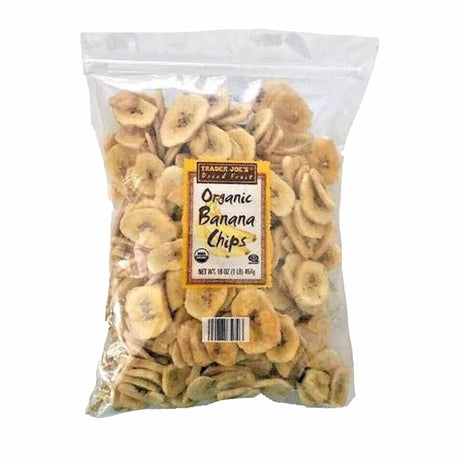 Trader Joe's Organic Banana Chips, 16 oz