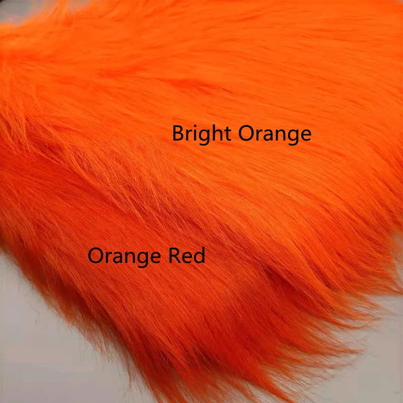 35Colours 12cm Imitation Plush Fur Fabric For DIY Photo Props chair decorative background Plush mat animal toy doll fabric