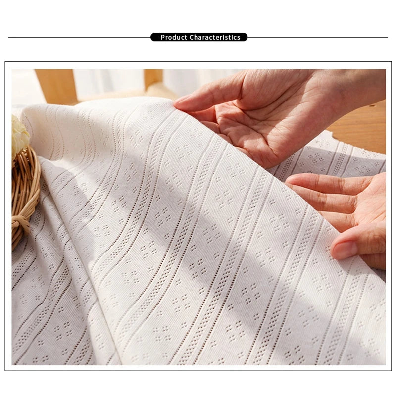 180x200cm/85x50cm 32S Cotton Stretch Rib Knitted Jacquard Fabric For  Children's Clothing, Home Wear Handmade DIY Fabric K303290