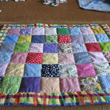 Teramila 8PCS Pack Square Multicolor Printed Cotton Fabric For Sewing Quilt Cloth Needlework Plaid Handicraft Material Patchwork