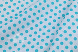 Dots Printed 100% Cotton Fabric by Meter, DIY Patchwork, Quilt Cloth, Bedding Blanket, Sheet, Pillow Decor, Fat Quilt, Tilda