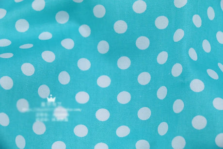 Dots Printed 100% Cotton Fabric by Meter, DIY Patchwork, Quilt Cloth, Bedding Blanket, Sheet, Pillow Decor, Fat Quilt, Tilda