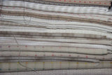 Japanese Yarn-dyed fabric handmade DIY Patchwork 100% Cotton Fabric For Sewing Doll clothes Quilt cloth Bundle  telas tissus