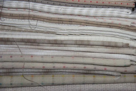 Japanese Yarn-dyed fabric handmade DIY Patchwork 100% Cotton Fabric For Sewing Doll clothes Quilt cloth Bundle  telas tissus
