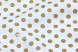Dots Printed 100% Cotton Fabric by Meter, DIY Patchwork, Quilt Cloth, Bedding Blanket, Sheet, Pillow Decor, Fat Quilt, Tilda