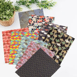 50x145cm Japanese Kimono Bronzed Fabric Sushi Cherry Blossoms Print Cotton Cloth DIY Materials Patchwork Accessories for Sewing
