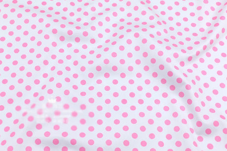 Dots Printed 100% Cotton Fabric by Meter, DIY Patchwork, Quilt Cloth, Bedding Blanket, Sheet, Pillow Decor, Fat Quilt, Tilda