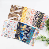 50x145cm Japanese Kimono Bronzed Fabric Sushi Cherry Blossoms Print Cotton Cloth DIY Materials Patchwork Accessories for Sewing