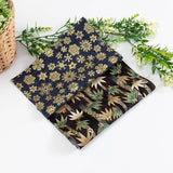 50x145cm Japanese Kimono Bronzed Fabric Sushi Cherry Blossoms Print Cotton Cloth DIY Materials Patchwork Accessories for Sewing