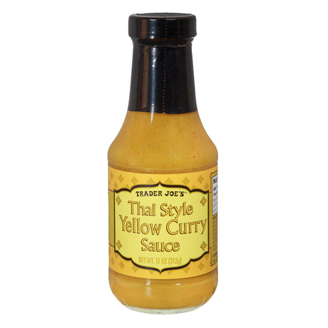 Thai Style Yellow Curry Sauce – Mild, Aromatic & Ginger-Forward Curry Sauce