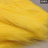 35Colours 12cm Imitation Plush Fur Fabric For DIY Photo Props chair decorative background Plush mat animal toy doll fabric