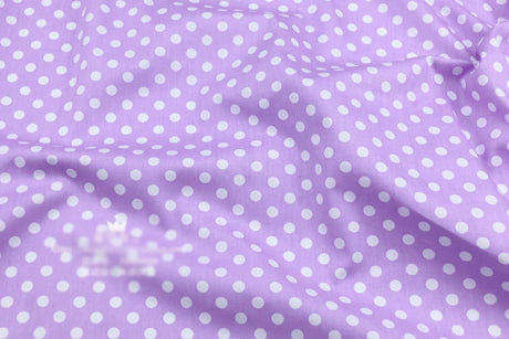 Dots Printed 100% Cotton Fabric by Meter, DIY Patchwork, Quilt Cloth, Bedding Blanket, Sheet, Pillow Decor, Fat Quilt, Tilda